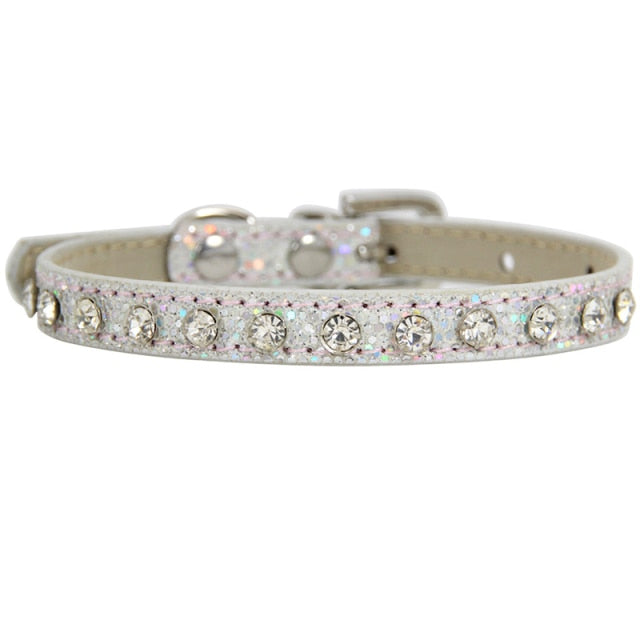 Super Shining Diamond Rhinestone Cat Collar