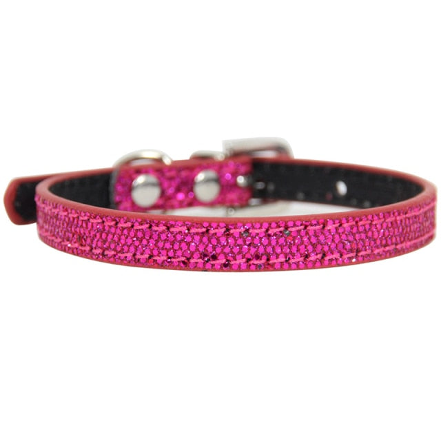 Super Shining Diamond Rhinestone Cat Collar