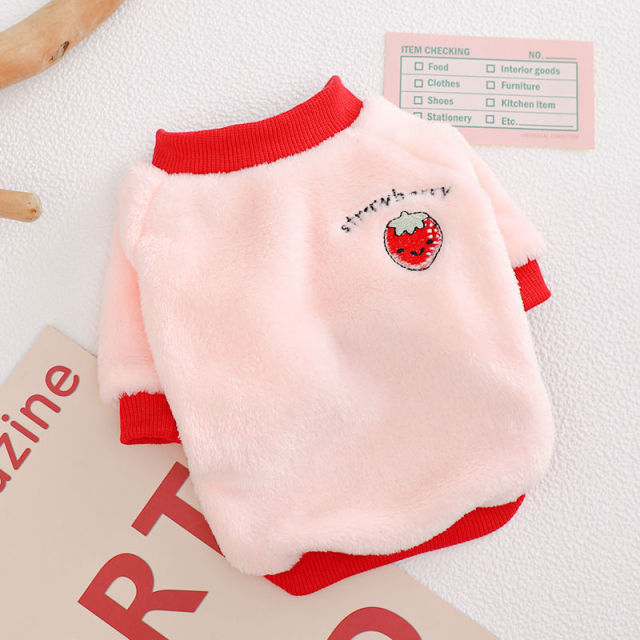 Warm Fleece Dog Clothes
