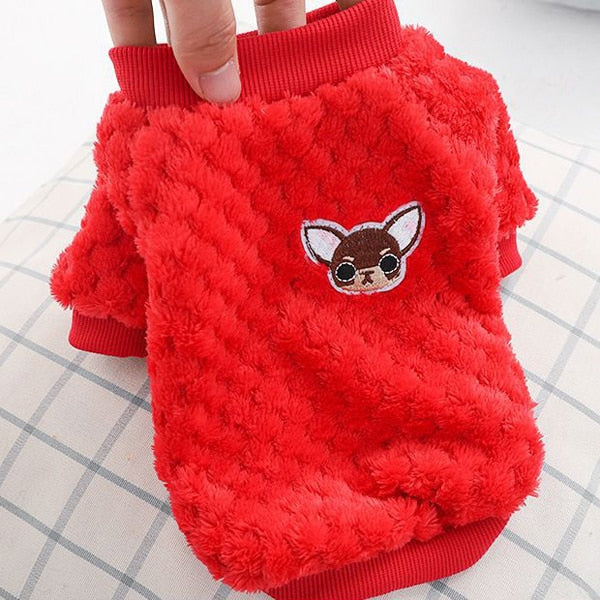Warm Fleece Dog Clothes